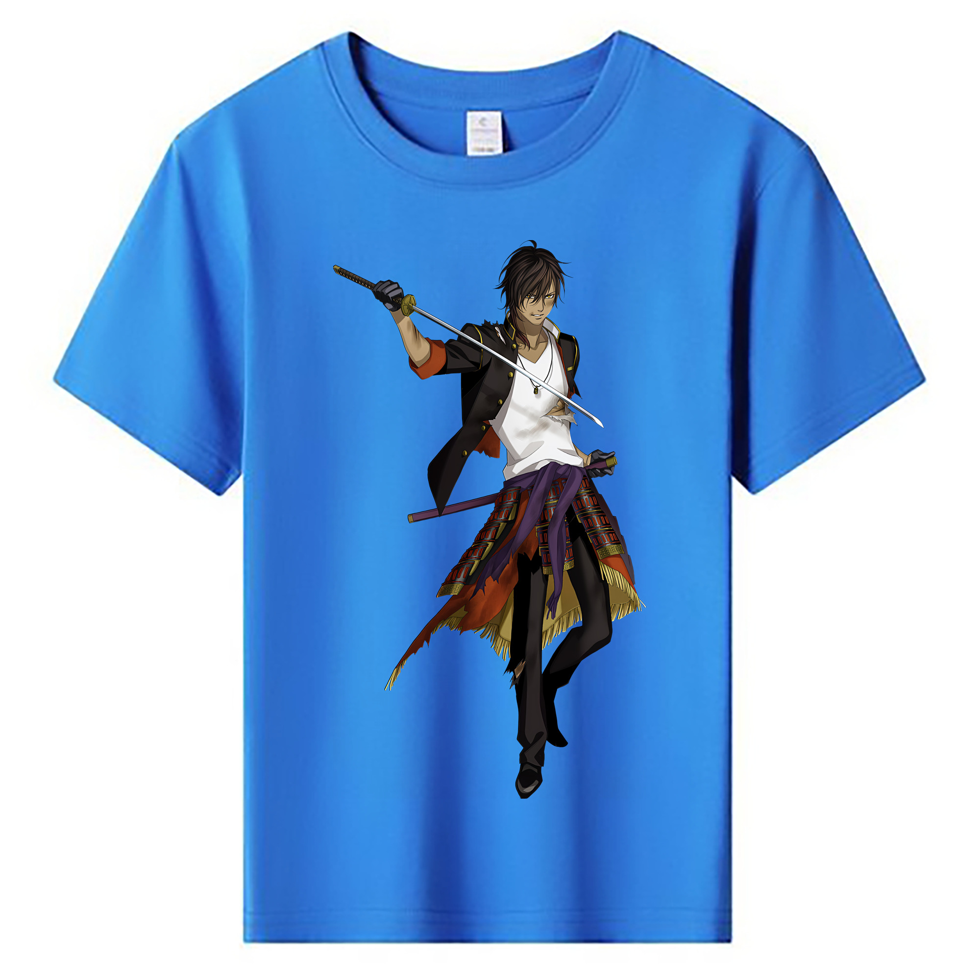 （画像用） 刀剣乱舞 Touken Ranbu 綿100％キッズTシャツ（フロントプリント）